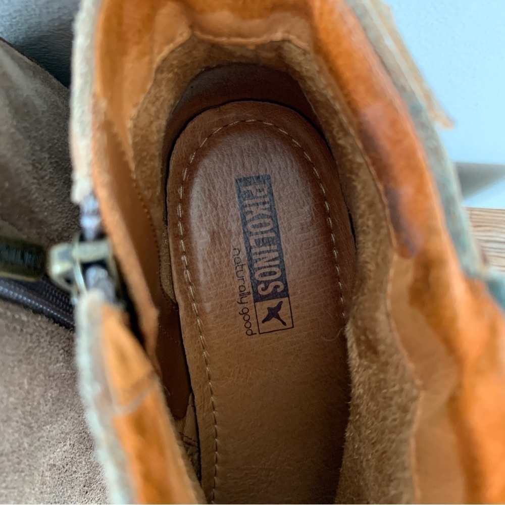 Pikolino‎ Suede Booties with Leather Tassel Detail Size 37/7 - Picture 2 of 9